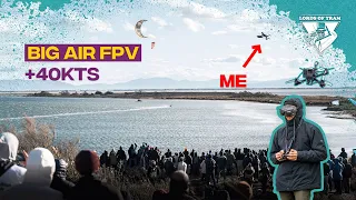 Pro's training with more than 40kts - Big air FPV