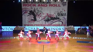 ROCK AND MAGIC SE, Hungary - BACK TO THE FUTURE - junior couple formation - Hun. Champ. 2017