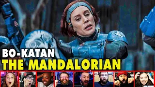 Reactors Reaction To Seeing Bo-Katan On The Mandalorian Season 2 Episode 3 | Mixed Reactions