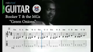 Green Onions - Booker T and the MGs - Backing Track - Rockschool Grade 1 Guitar