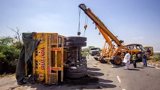 TOP Extreme Dangerous Idiots Excavator Operator Skills - Fastest Climbing Excavator Machines Driving