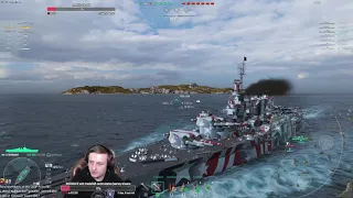 THE THICKEST BATTLESHIP AND STRONGEST BROADSIDE INGAME - Vermont in World of Warships - Trenlass