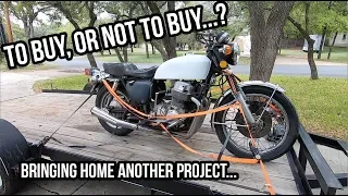 What I look for when buying a motorcycle project.