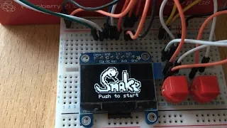 Arduino Snake Game using an OLED display