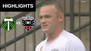 Wayne Rooney & D.C. United are Back Highlights | Portland Timbers vs D.C. United 15/09/2019