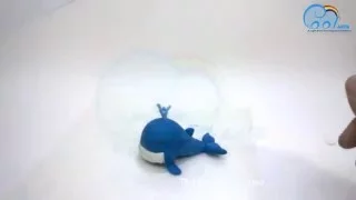 clay modelling for kids | Clay modeling for children , clay art lession how to make whale