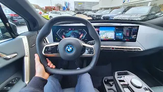 New BMW iX 2022 Test Drive POV