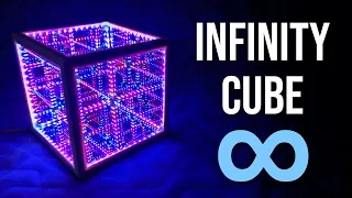 3D Printed LED Infinity Cube Using FastLED, Arduino and ESP32