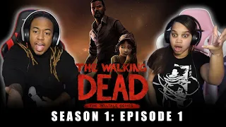 Larry is TRASH!! | TWD Season 1: Episode 1