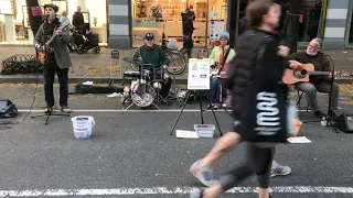 Free as a Bird - Beatles cover - The Meetles @ Columbus Ave. Open Street 11/14/21