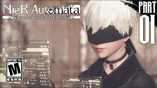 【NieR:Automata Game of the YoRHa Edition】 Route B Gameplay Walkthrough part 1 [PC - HD]