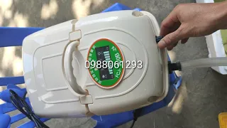 Máy Sục Khí oxy Tích Điện FCJ 900B Chạy 2 nguồn điện 220v và 24v