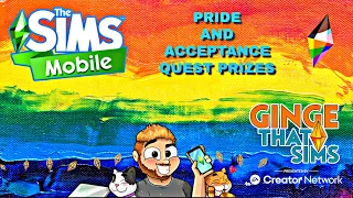 The Sims Mobile | Pride and Acceptance Quest 28th June 2022 🏳️‍🌈🏳️‍⚧️🏳️‍🌈