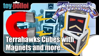 Terrahawks Scratch Built 3 3/4 inch scale Cubes with Magnets, and Mini versions! - Toy Polloi