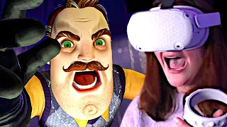 LE VOISIN ETRANGE NOUS FAIT PEUR SUR HELLO NEIGHBOR VR SEARCH AND RESCUE