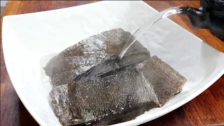 오래 된 묵은김을 이렇게 했더니 정말 맛있다고 김을 사서 더 해달라고 합니다 old seaweed dish.