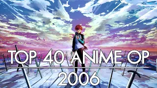 My Top 40 Anime Openings | 2006