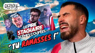 PFUT REACT AUX SCÈNES COUPÉES DU PIRE STAGIAIRE 🤓