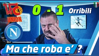 Vittoria ORRIPILANTE 👀 Union Berlino Napoli 0-1 🔵 REACTION incredula