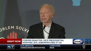 Former senator, vice presidential nominee Joe Lieberman dies at 82