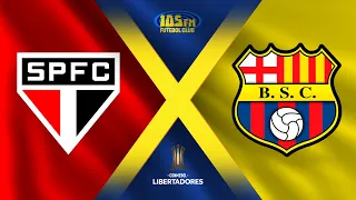 SÃO PAULO X BARCELONA | AO VIVO COM IMAGENS | LIBERTADORES - 16/05/2024