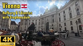 Vienna, Austria 🇦🇹 _ Hofburg & 1st district with Stephansdom - [4K] HDR Walk