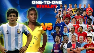 Pele 🆚️ Maradona [RIVALRY] 💥 One-to-One VS 💥with ULTRA BOSS FINAL 🔥