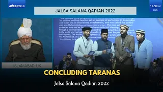 Concluding Taranas | Jalsa Salana Qadian 2022 | Emotional Moments