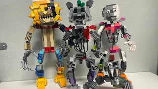 Lego FNAF Ruin Custom Moc Animatronic Builds