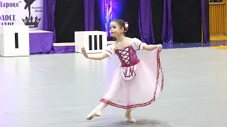La fille mal gardee,  Lisa Variation, Balkan Dance Spartakiade 2022 Magladena Zlateva( 7yo)