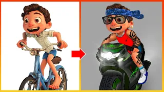 Luca Glow Up Cool Kid Full  - Luca Pixar Disney Transformation