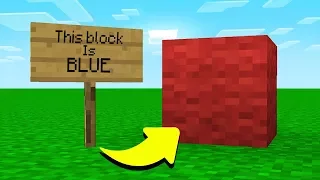 THIS ENTIRE MINECRAFT MAP IS A LIE!