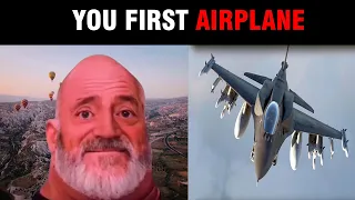 Mr Incredible Becoming Old (Your first Airplane)