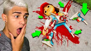 CONSIGO QUEBRAR TODOS OS OSSOS DO JAKE SUBWAY SURFERS no GTA 5?!