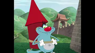 हिंदी Oggy and the Cockroaches 🎸🪕 THE CHINESE WALL 🎸🪕 Hindi Cartoons for Kids