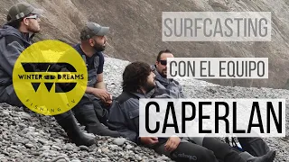 SURFCASTING EN ASTURIAS CON EL EQUIPO CAPERLAN