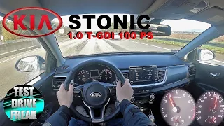 2020 Kia Stonic 1.0 T-GDI 100 PS TOP SPEED AUTOBAHN DRIVE POV