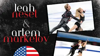 Leah Neset and Artem Markelov set higher goals for 2023-24