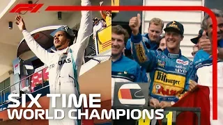 Lewis Hamilton And Michael Schumacher: Six Time World Champions