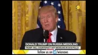 Trump: Russia may try to meddle in 2018 elections