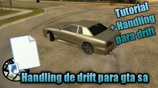 Como colocar Handling de Drift no GTA SA (pc)