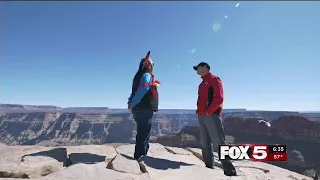 Fox 5 Las Vegas Takes a Walk on the Grand Canyon Skywalk