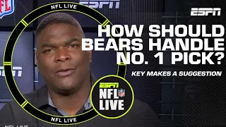 Keyshawn suggests the Bears move out of the No. 1 spot in the draft to get who from the Bengals?! 👀