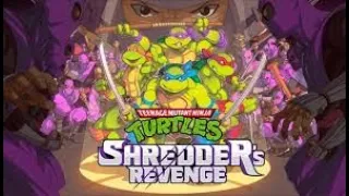 Teenage Mutant Ninja Turtles Shredder's Revenge. С прикольной озвучкой. Прохождение.