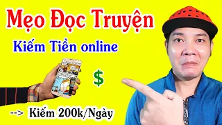 Hướng Dẫn Đọc Truyện online Kiếm Tiền Cho Học Sinh 200k/Ngày