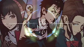 Nightcore - Let Me Hear [ Parasyte Opening ]