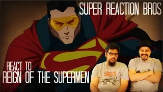 SRB Reacts to DCU: Reign of the Supermen Trailer