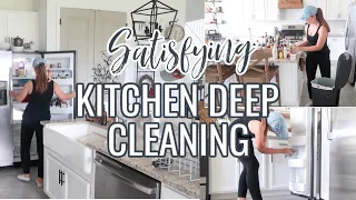 KITCHEN DEEP CLEANING 2020 | DEEP CLEAN MY REFRIDGERATOR | DEEP CLEAN MY OVEN