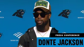 Donte Jackson takes responsibility in emotional press conference
