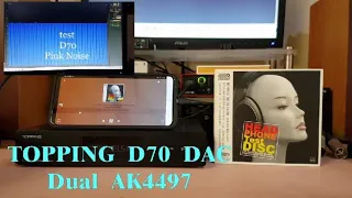 TOPPING D70 DAC + Dual AK4497